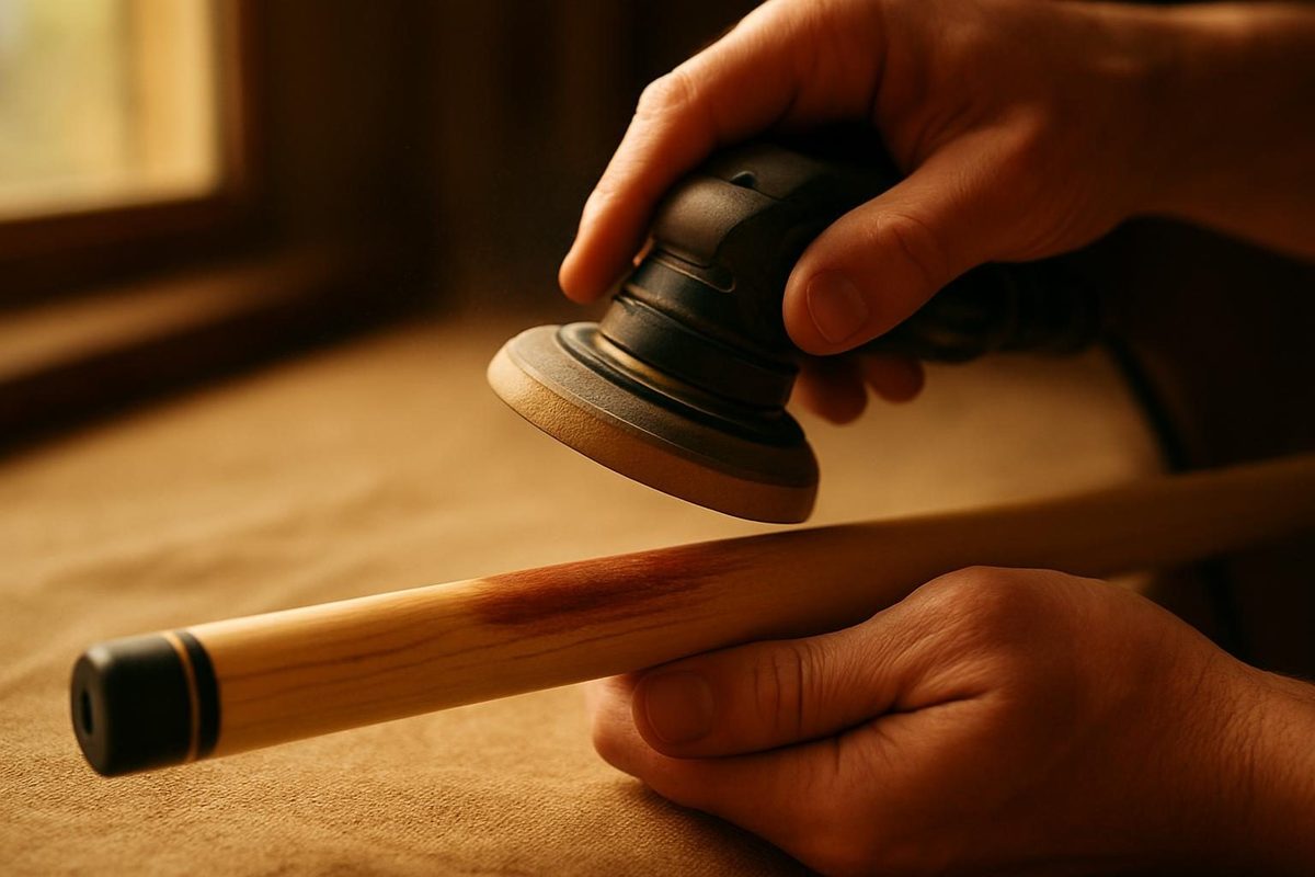 How to Refinish a Pool Cue