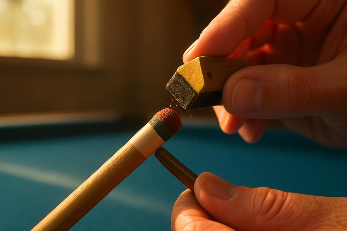How to Replace a Pool Cue Tip