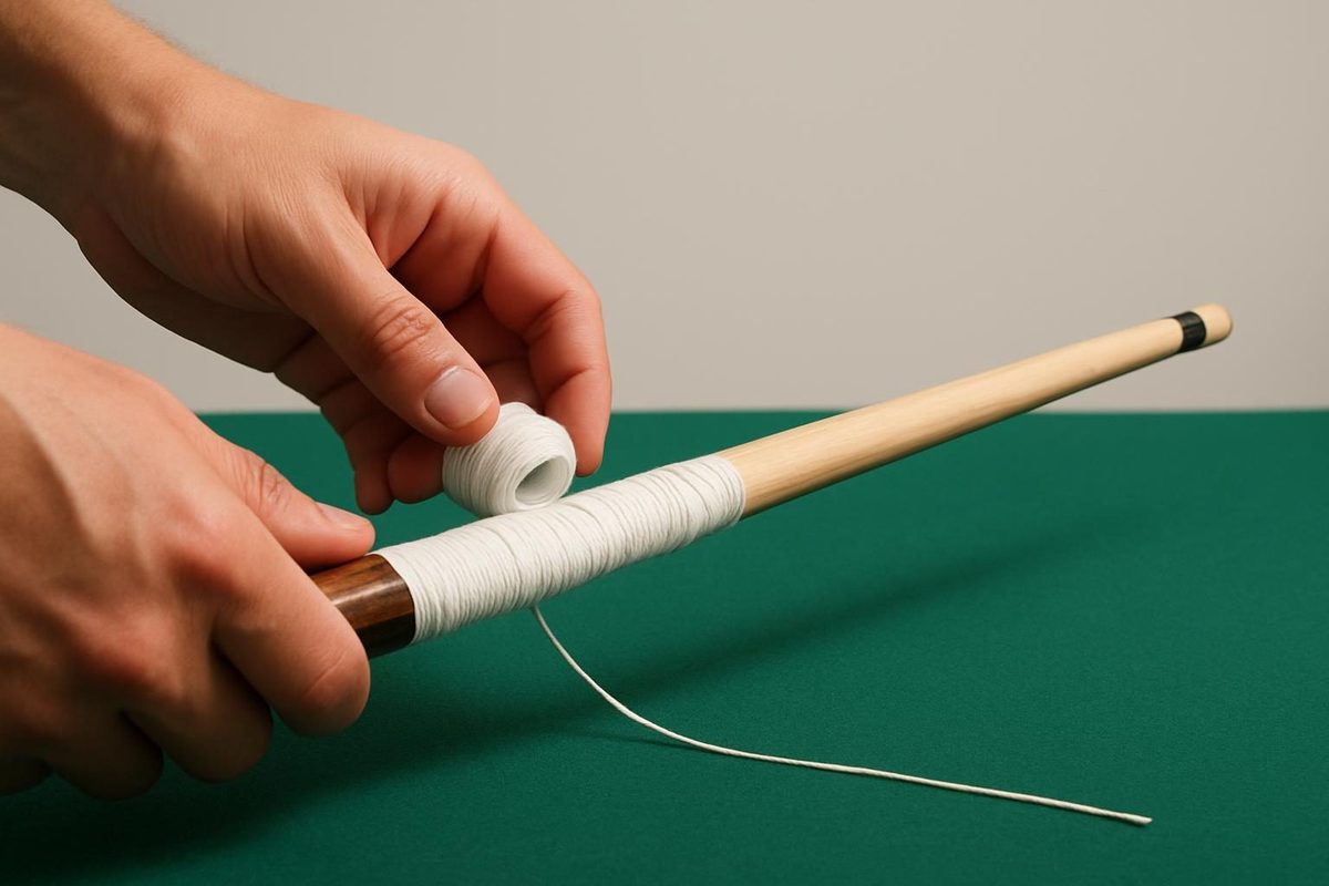 How to Re-Wrap a Pool Cue