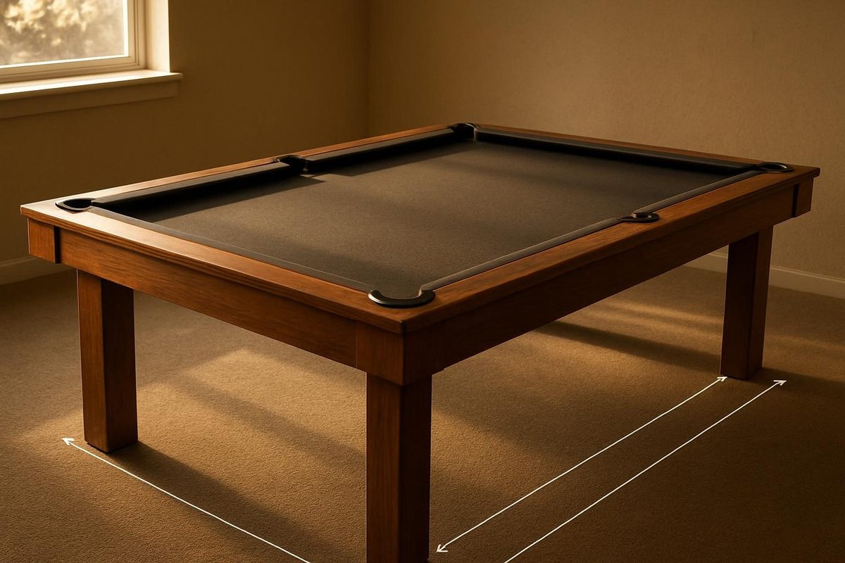 Pool Table Dimensions and Height