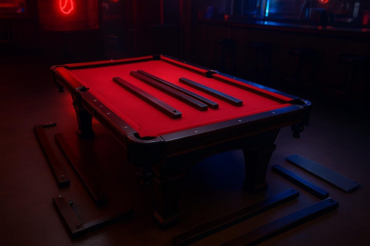 How to Take Apart a Pool Table