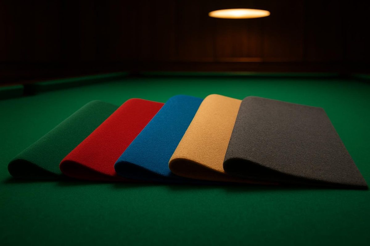 Pool Table Felt Colors: Which Should You Choose?