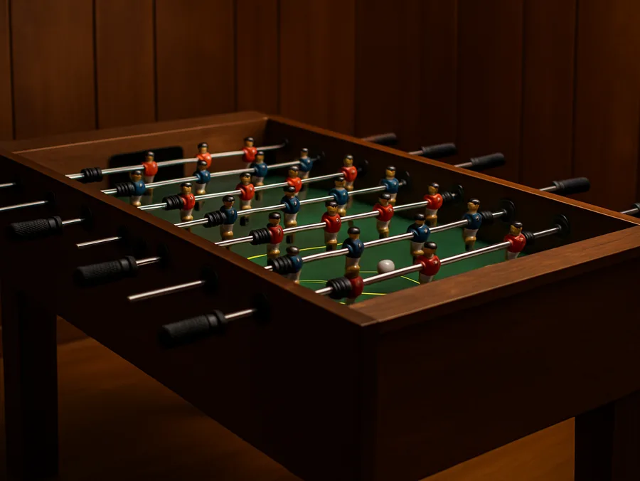 Full size tournament foosball table