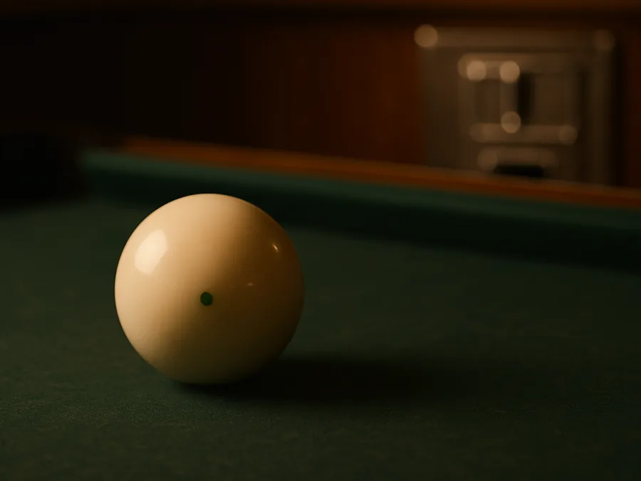Magnetic Cue Ball (for coin tables)