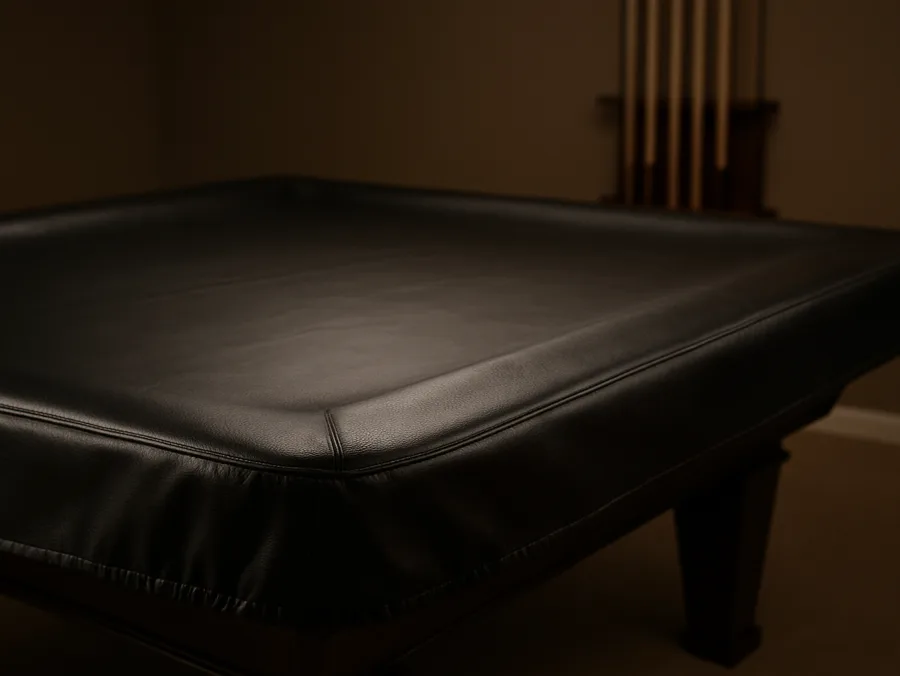 Fitted pool table cover