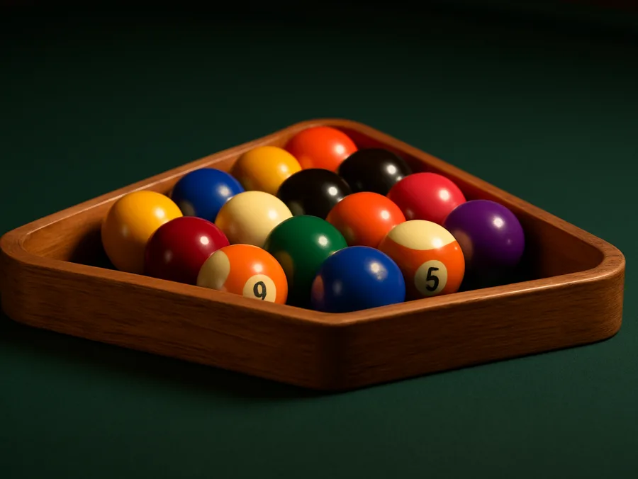 Hardwood Triangle Rack